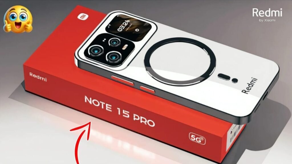 Redmi Note 15 Pro 5G – 108MP OIS Camera, Snapdragon 8s Gen 2 Chipset, 6.67” AMOLED Display & 120W Turbo Charging at ₹11,499!